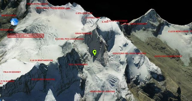 Gran Paradiso, morto un alpinista precipitato dalla parete Nord