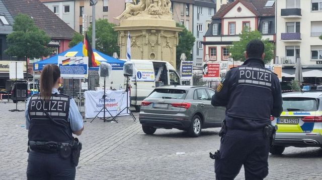 Fallece el policía herido en el ataque a ultraderechistas en la ciudad alemana de Mannheim