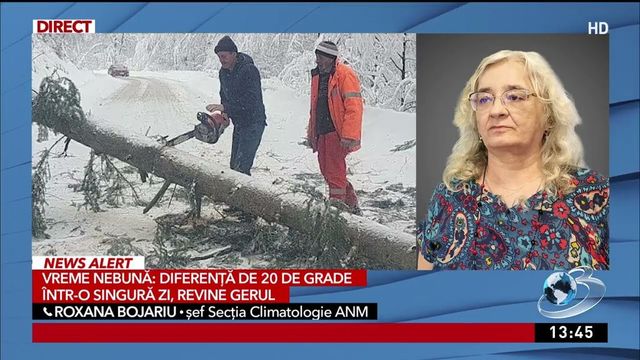 Cod galben de ger în următoarele zile