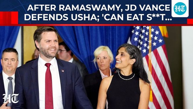 Can eat sh*t: Vance slams far-right activist for attacking wife’s Indian roots