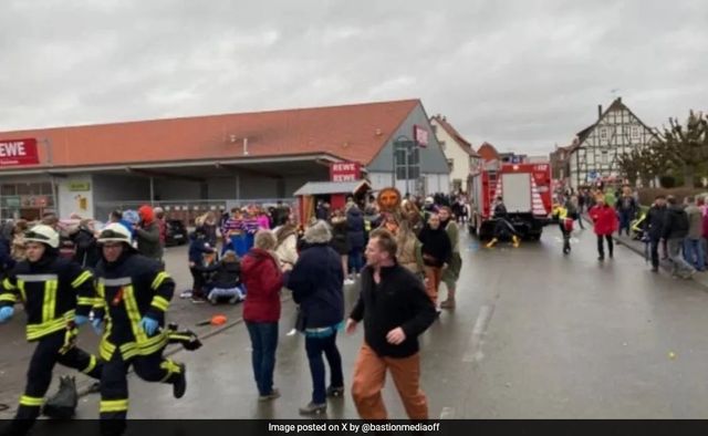 Several Injured As Car Drives Into Crowd In Munich