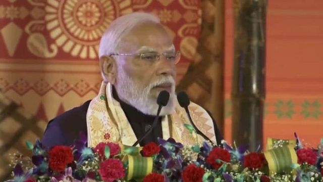 PM Modi Hails Bodo Peace Accord At Bagurumba Dwhou 2026 In Guwahati