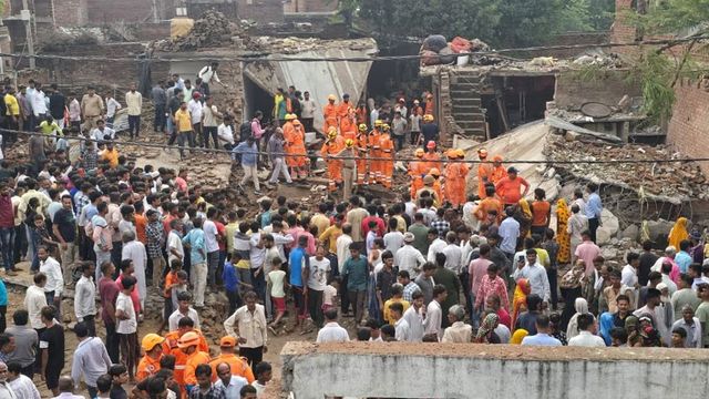 At least four dead, six injured in explosion at firecracker factory in Firozabad, rescue operations underway