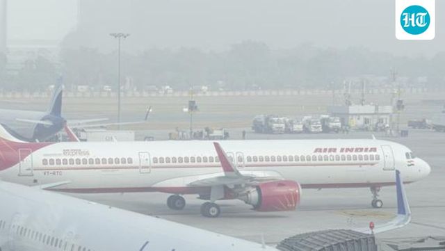 Air India Delhi-Mumbai flight turns back after engine oil pressure drops to zero