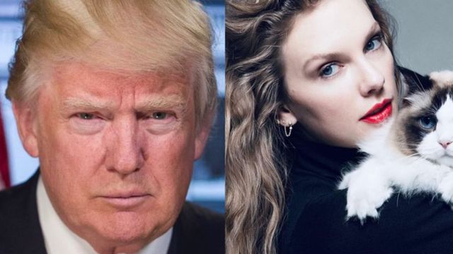 Trump su Truth, 'odio Taylor Swift'