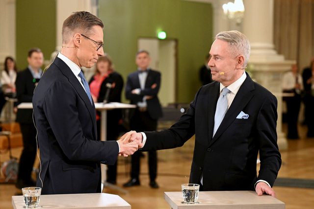 Александър Стуб е президент на Финландия