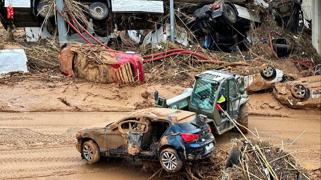 Alerta roja en Huelva con 117 litros caídos en Cartaya en tres horas