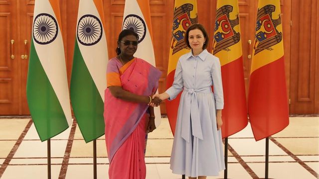 Murmu and Sandu boost trade ties on first Indian presidential visit to Moldova