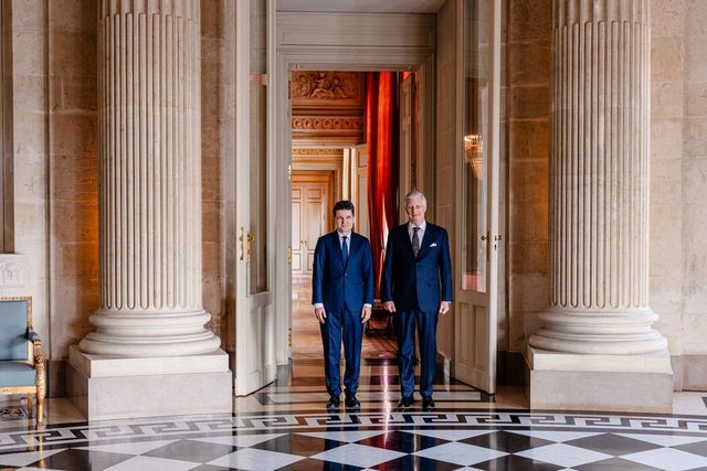 Nicușor Dan, întâlnire cu Regele Philippe al Belgiei