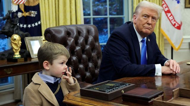 Trump Removes Office Desk After Musk's Son Seen Picking Nose, Wiping Fingers