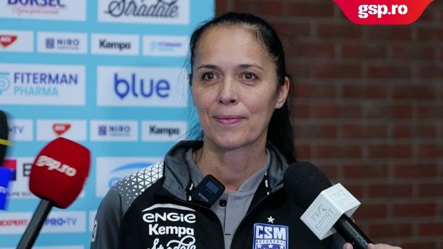 Aurelia Brădeanu, primele declarații după CSM București – HC Zalău 39-20