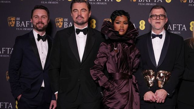 Las imágenes de la alfombra roja de los premios Bafta