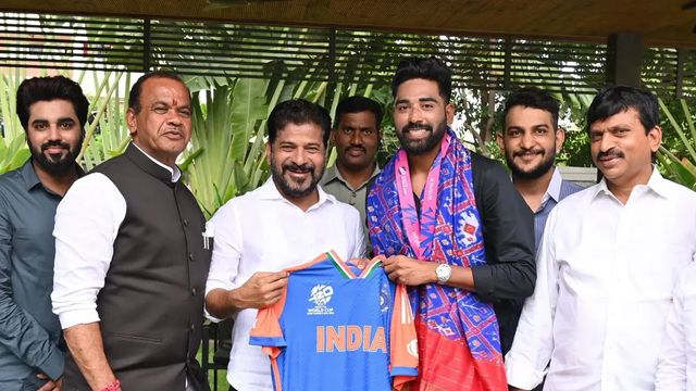 Telangana govt announces residential plot, govt job to cricketer Mohammed Siraj