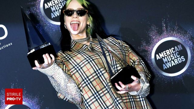 Billie Eilish a câștigat marele premiu la American Music Awards