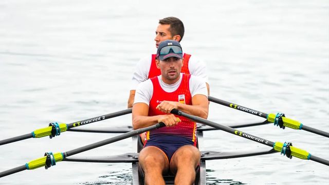 Rodrigo Conde y Aleix García lucharán por las medallas en doble scull