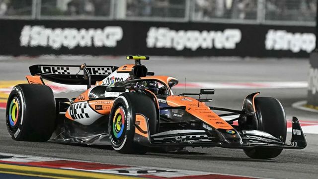 Norris afila los dientes ante un Verstappen herido