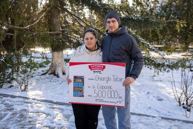 Un tânăr din Copceac a intrat în 2026 cu un câștig de 500 000 de lei la loterie