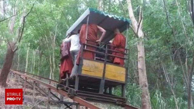 Șapte călugări, printre care și un român, morți într-un accident de funicular în Sri Lanka