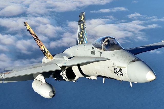 Nouă alertă la granița cu Ucraina, au fost ridicate două F-18 spaniole de la baza Kogălniceanu