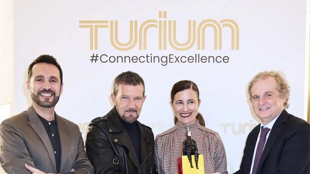 Antonio Banderas recibe el Premio Turium por su labor como embajador de la cultura y la excelencia española