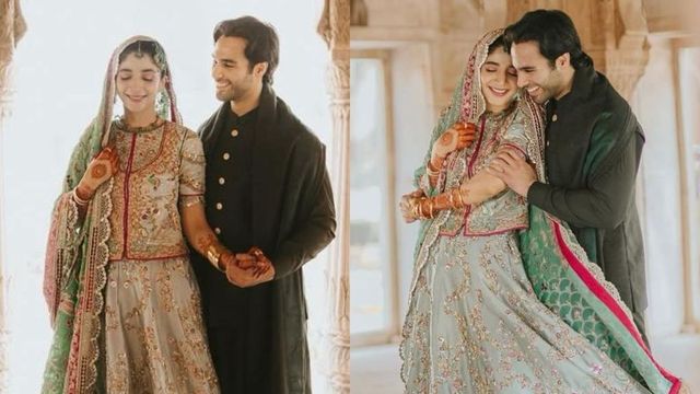 Sanam Teri Kasam actress Mawra Hocane ties the knot with Pakistani star Ameer Gilani, see photos