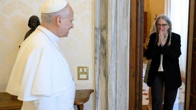 La cantante Patti Smith in Vaticano, inconterà Papa Leone