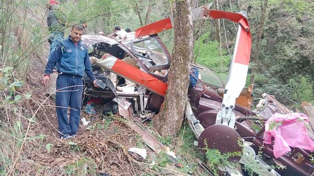 Uttarakhand chopper crash: AAIB says helicopter tumbled down hill after rotor blade hit overhead cable