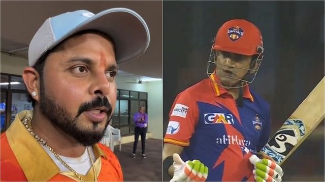 He just kept on calling me something which was very rude: S Sreesanth reveals tiff with Gautam Gambhir during Legends League match