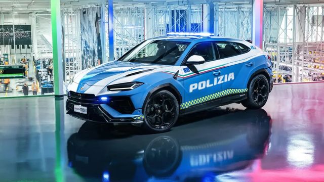 Así son los superdeportivos Lamborghini de la Policía Estatal italiana