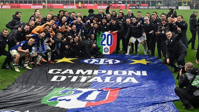 Inter Milano, campioana Italiei pentru a 20-a oară în istorie