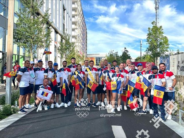 Lotul olimpic al Republicii Moldova a revenit de la Paris