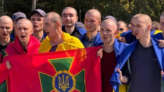 Russia Ukraine swap prisoners of war as Ukraine marks independence anniversary