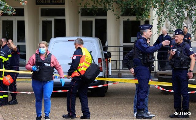 Teacher Killed, 2 Seriously Injured In Knife Attack By Ex-Student At French School