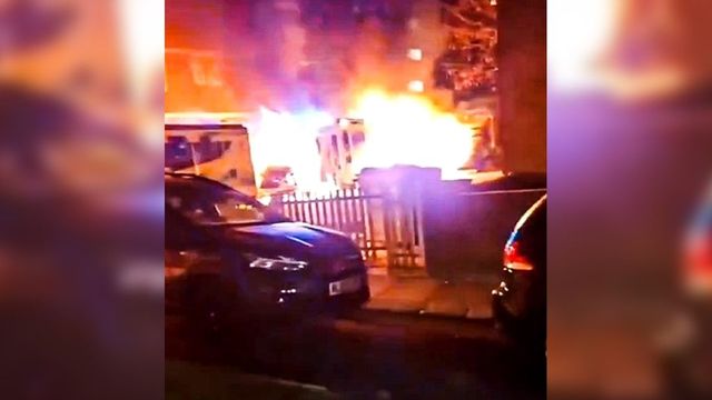 London Jewish community ambulances set ablaze in suspected hate crime, police say