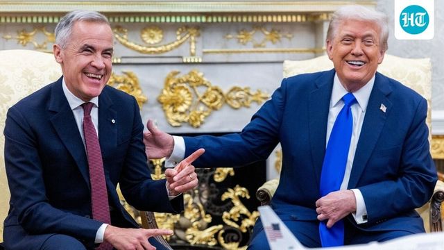 51st state? Trump quips about merger of Canada and US during meeting with Carney