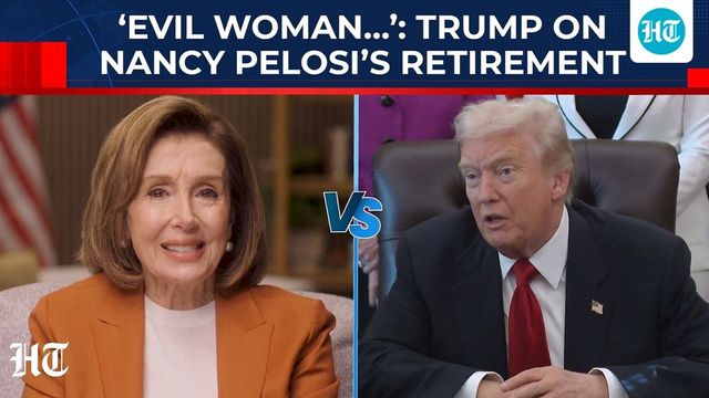 ‘She Was An Evil Woman And Liability To The Country’: Trump On Nancy Pelosi’s Retirement
