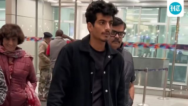 Palash Muchhal makes first public appearance after delay in wedding with Smriti Mandhana, keeps low profile