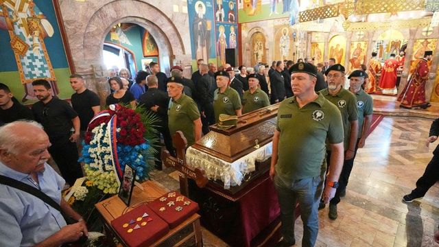 Eltemették a Hágában elhunyt Ratko Mladicot