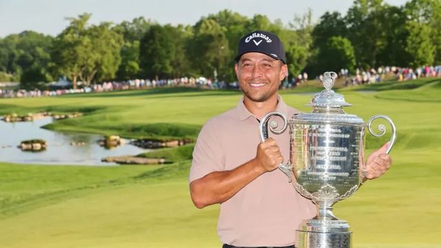 El golf le debía una a Xander Schauffele, ganador del PGA Championship