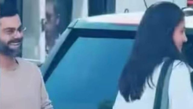 Virat Kohli and Anushka Sharma spotted casually walking on the streets of London, holding an umbrella, chatting with…, watch viral video
