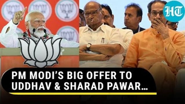 With 'nakli' jibe, PM's Modi's attack and a suggestion for Sharad Pawar, Uddhav Thackeray