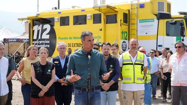 Sánchez se desplazará a Asturias para conocer la evolución del incendio de Degaña