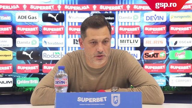 Mirel Rădoi a anunțat că demisionează după ce Craiova a pierdut acasă cu UTA