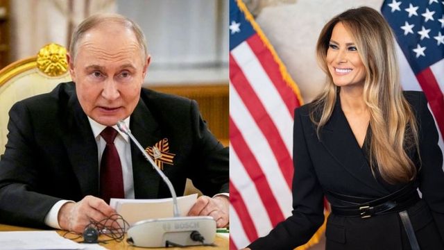 Melania Trump raises plight of Ukrainian children in letter delivered to Putin