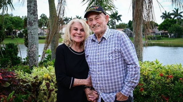 WWII veteran, 100, marries sweetheart, 96, in France after D-Day events