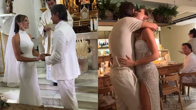 Pippo Inzaghi si sposa, a Formentera le nozze con Angela Robusti