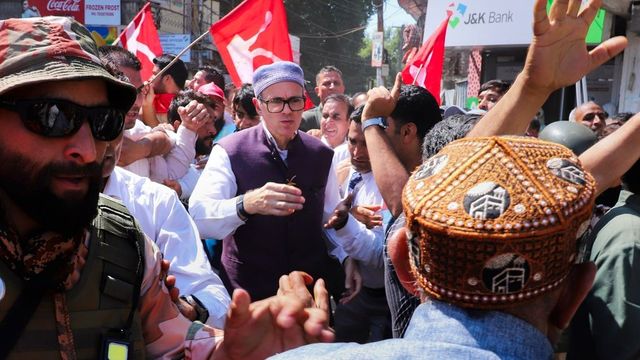 J&K polls: Omar Abdullah files nomination papers from Ganderbal