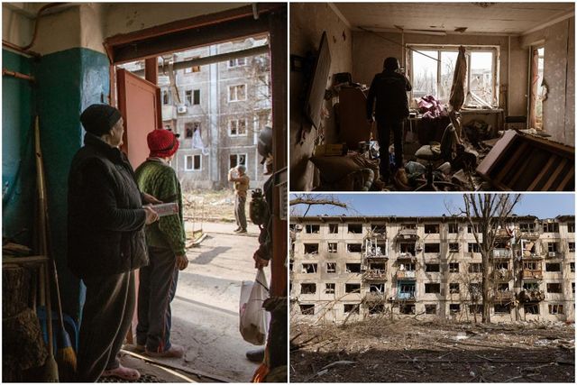 Imagini din infernul în care trăiesc 7 copii. Rușii au transformat Avdiivka într-un oraș post-apocaliptic, forțează o încercuire completă