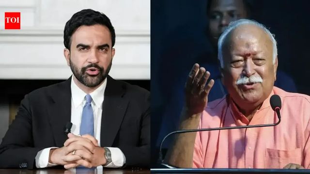 Mamdani opposes Bhagwat’s Madison Square Garden event, cites limits on city powers