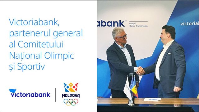 Victoriabank susține echipa olimpică a Republicii Moldova